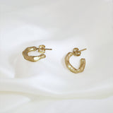 Ellen 18K Gold Creol