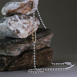 Milkyway 18K Guld & Sølv Halskæde