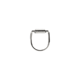 Mini Bullet Ring Silver