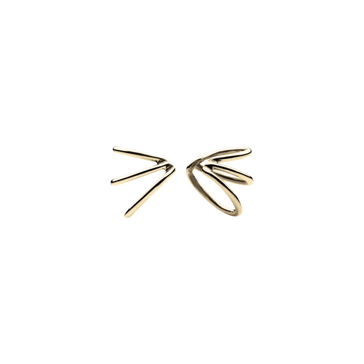 Mini Spine Ear Cuffs Forgyldte