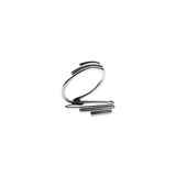 Mini Viper Cryx Ring Silver