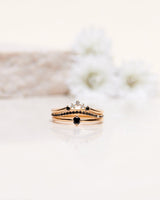 Not So Tiny 18K Guld, Hvidguld eller Rosaguld Ring m. Diamant