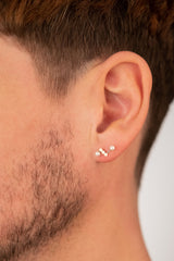 Sandrine Diodati | Margret Gold & Silver Stud w. Pearls