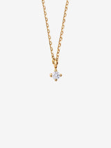 Diamond Drop 0.05 14K Gold Necklace w. Diamond