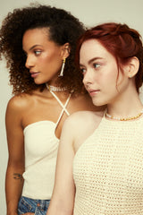 Collar Wilma 18K Gold Plated Necklace w. Pearls