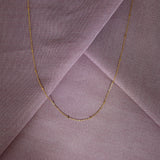 Saturn chain 18K Gold Necklace