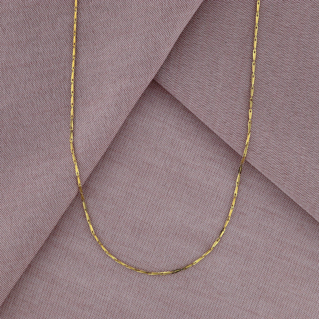 Corn chain 18K Gold Necklace