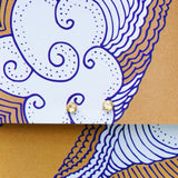 Essential Ease 18K Gold or Rosegold Studs w. Sapphires