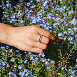 Candy Eternity Hvid 18K Hvidguld Ring m. Safirer