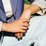 Candy Eternity Rosa 18K Rosaguld Ring m. Safirer