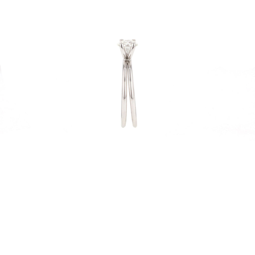 Miss Tea 14K White Gold Ring w. Diamonds