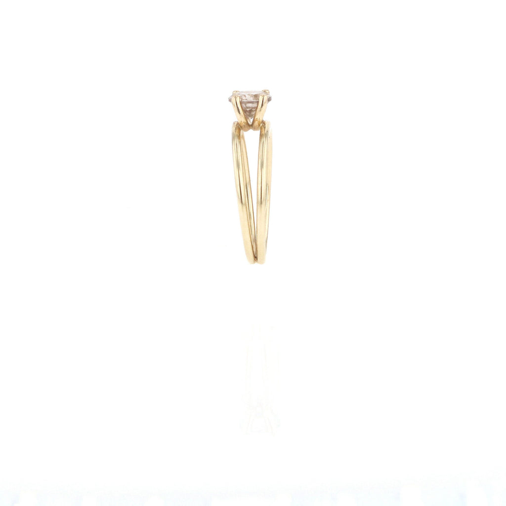 Miss Bell 14K Guld Ring m. Diamant