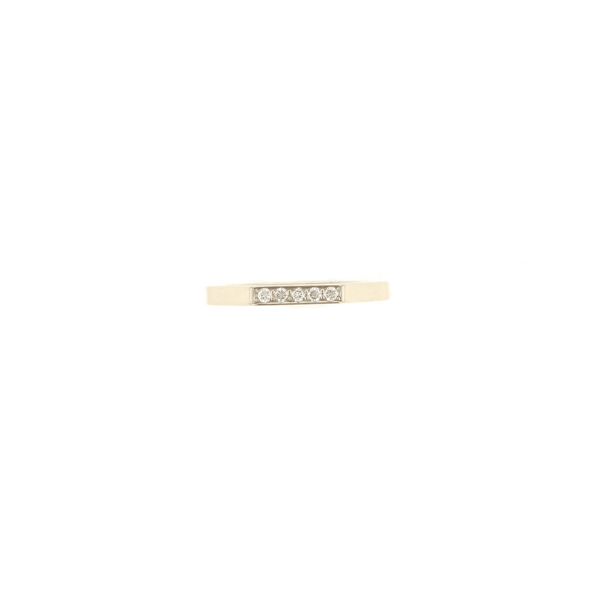 Klassischer Hexagon Goldring 14K