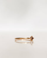 Not At All Tiny 18K Guld, Hvidguld eller Rosaguld Ring m. Diamant