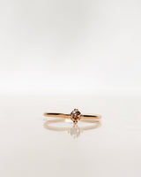 Not At All Tiny 18K Guld, Hvidguld eller Rosaguld Ring m. Diamant
