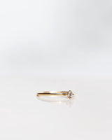 Not So Tiny 18K Guld, Hvidguld eller Rosaguld Ring m. Diamant