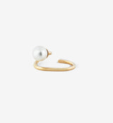 Floating Pearl Earcuff 05