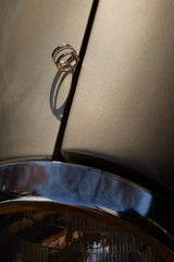 Diamond Line Trio Ring 0.20