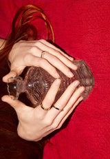 Double Birnen-Diamant Gewundener Ring I 0.14 Kt.