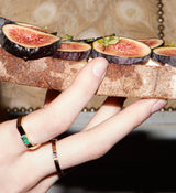 Split Ring Smaragdschliff I Diamant 0.15 Kt.