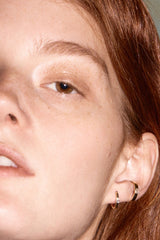 Pear Diamond Huggie 0.07 - Single