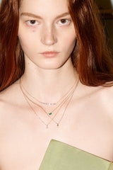 Diamond Line Necklace 0.45