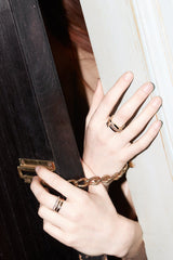 Diamant Linie Gewundener Ring I 0.30 Kt.