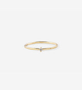 Tiny Diamond Ring 0.02 in 14K Gold
