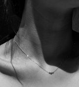 Trio Diamant-Halskette 0.09 Kt. aus 14K Gelbgold