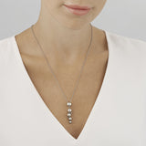 Moonlight Grapes small hanging pendant Silver Necklace