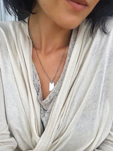 Signet Silver Necklace