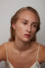 The Nightingale Gold Plated Earring