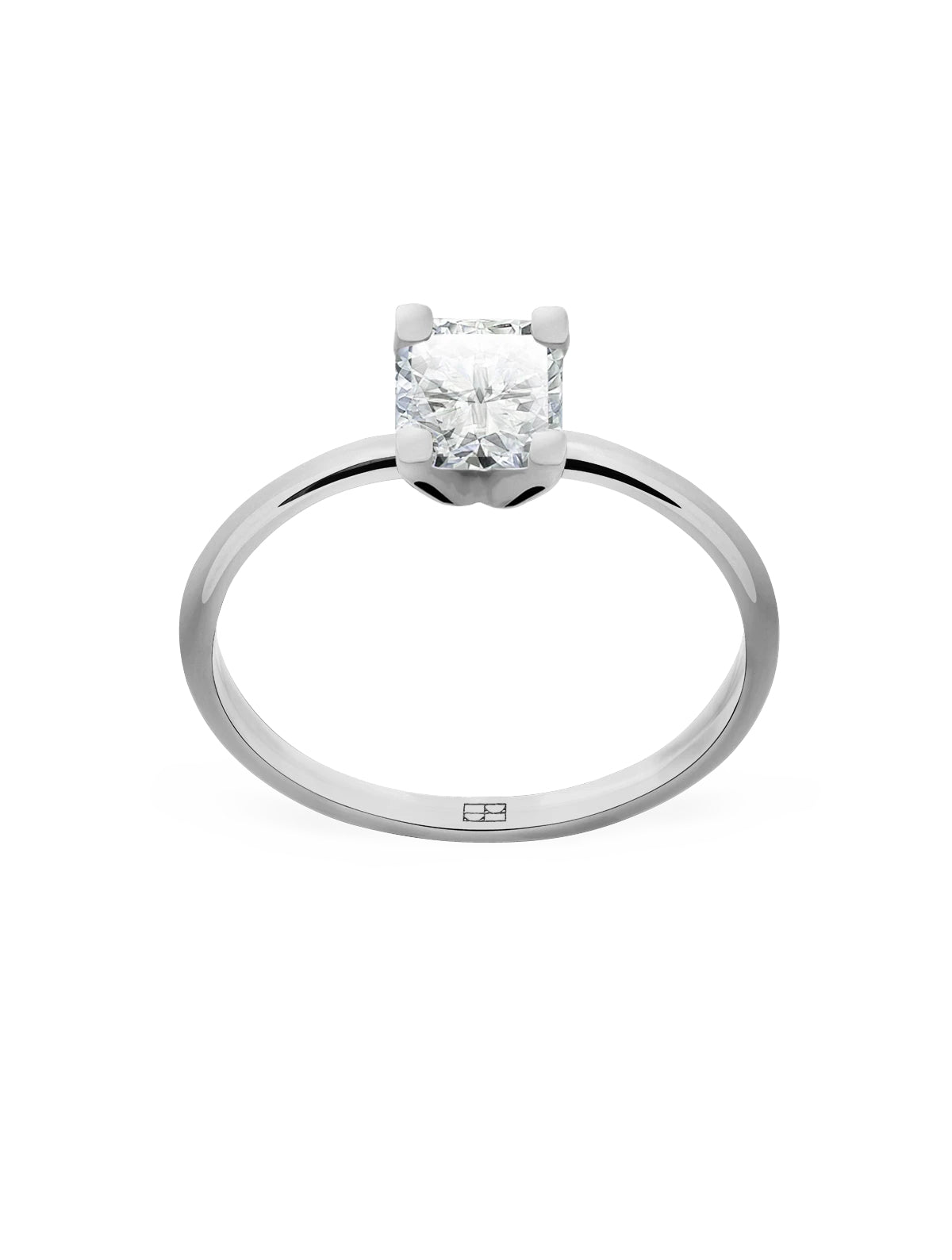 Promise N°10 18K White Gold Ring w. Diamonds