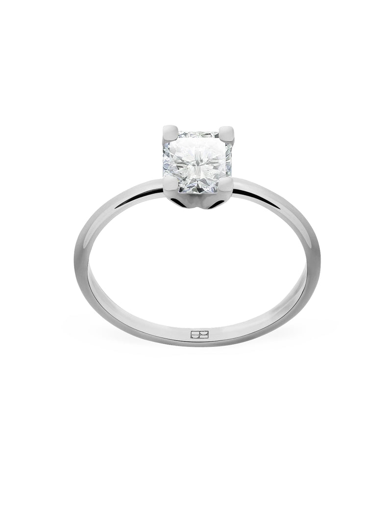 Promise N°10 18K White Gold Ring w. Diamonds