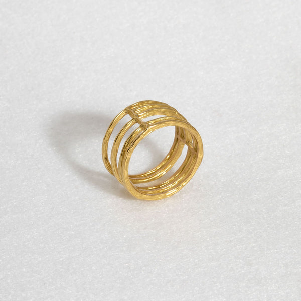 Carole Chiotasso | The Pyrgi 18K Gold Ring