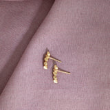 Nugget Climber Earring Gold