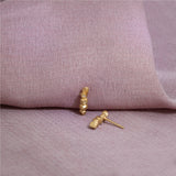 Nugget Diamond Climber Earring Gold