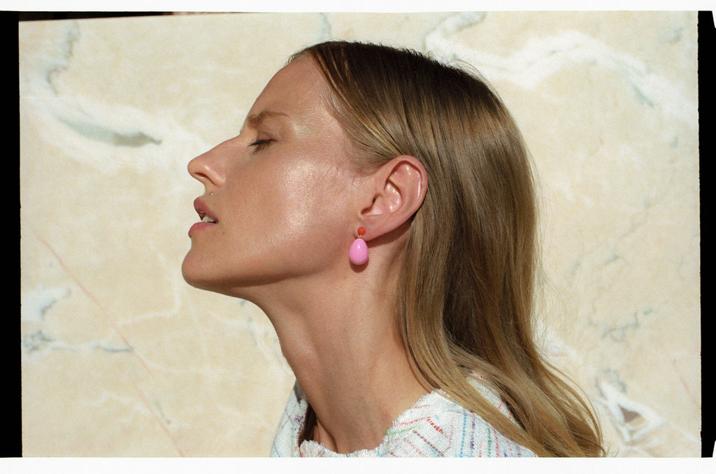 Mix Mini Drop Gold Plated Earrings