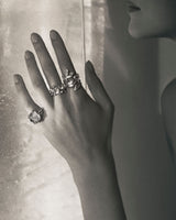 Forest großer Goldring aus 18K I Diamant