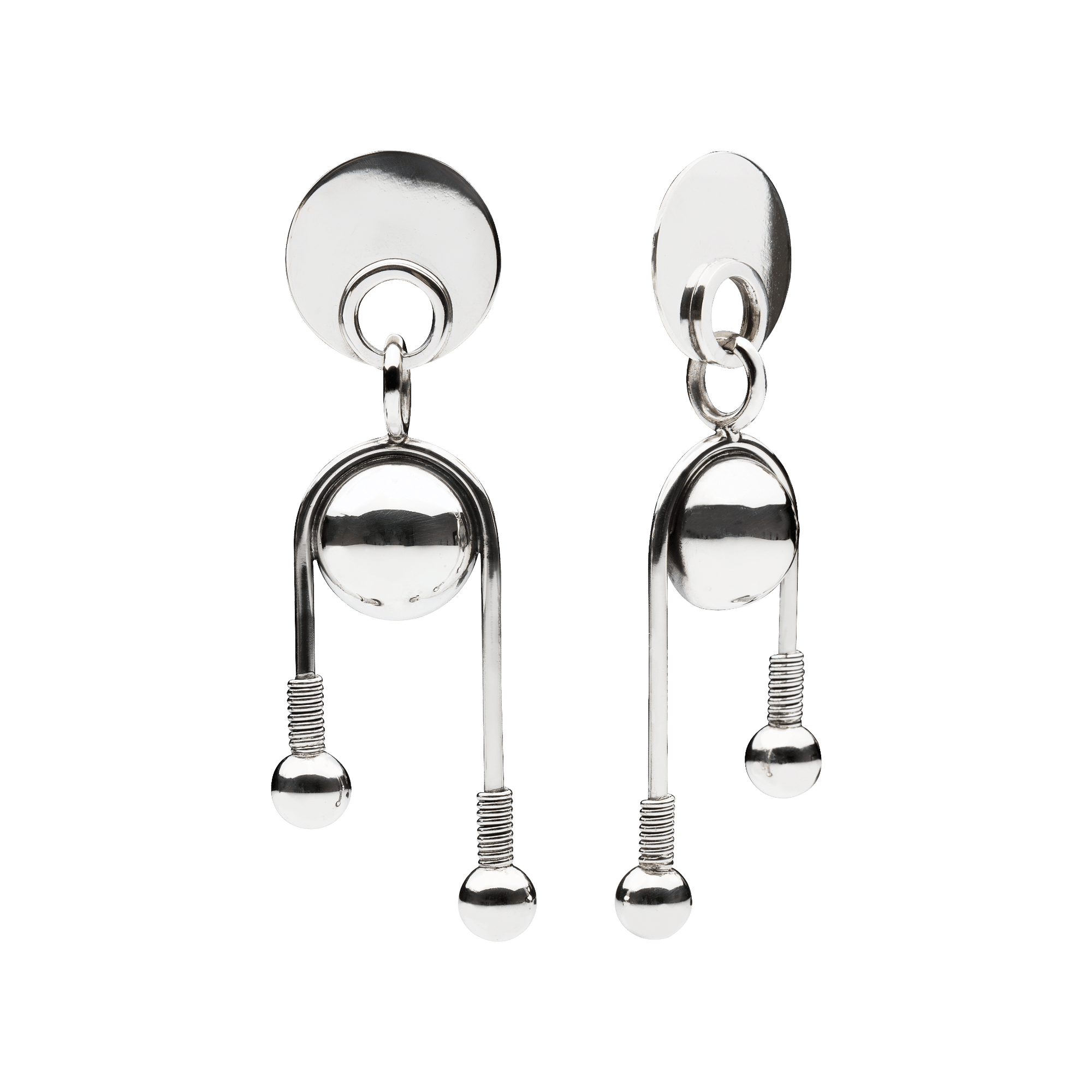 Priorissa Earrings Silver