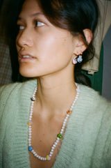 Pearly Smiley Necklace