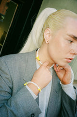 Pearly Banana Necklace