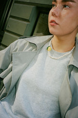 Pearly Lemon Necklace