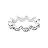 Royal 18K Hvidguld Ring m. Diamanter