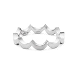 Royal Ring aus 18K Weißgold I Diamant