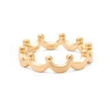 Royal dots 18K Guld Ring m. Diamant