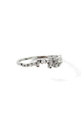 Rain 18K Whitegold Ring w. Diamonds