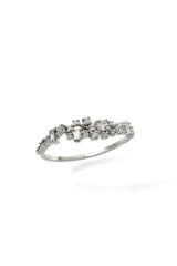 Rain 18K Whitegold Ring w. Diamonds