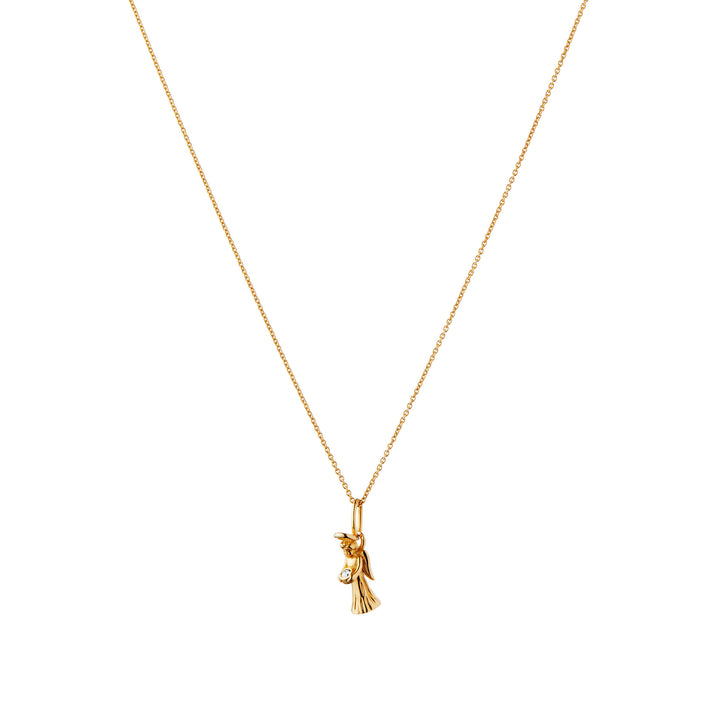 Guardian Angel Anhänger aus 18K Gelbgold I Diamant