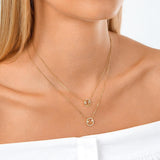 PETIT Ciro 14K Guld Halskæde m. Diamant